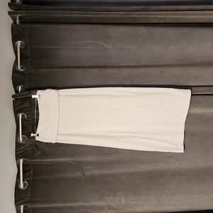 Guess white maxi skirt (tote 2)